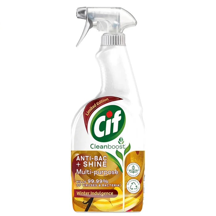 Cif Cleanboost Winter Indulgence Antibacterial Multipurpose Spray 700ml
