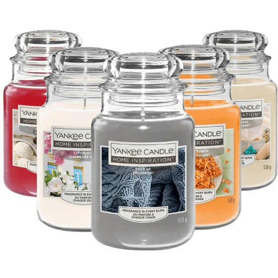 Yankee Candle Home Inspiration 538g Jars - Pack of 3