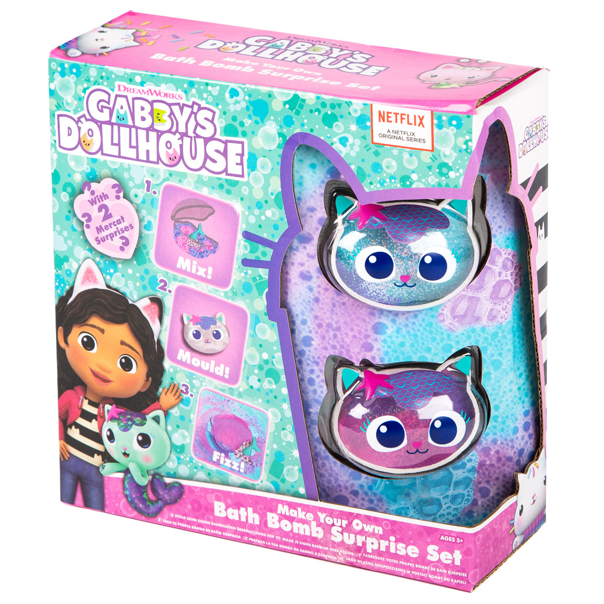 Gabby’s Dollhouse Bath Bomb Surprise Set
