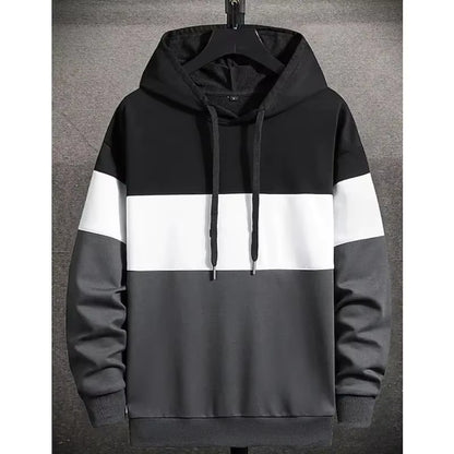 Men's Hoodies 3 Color Block