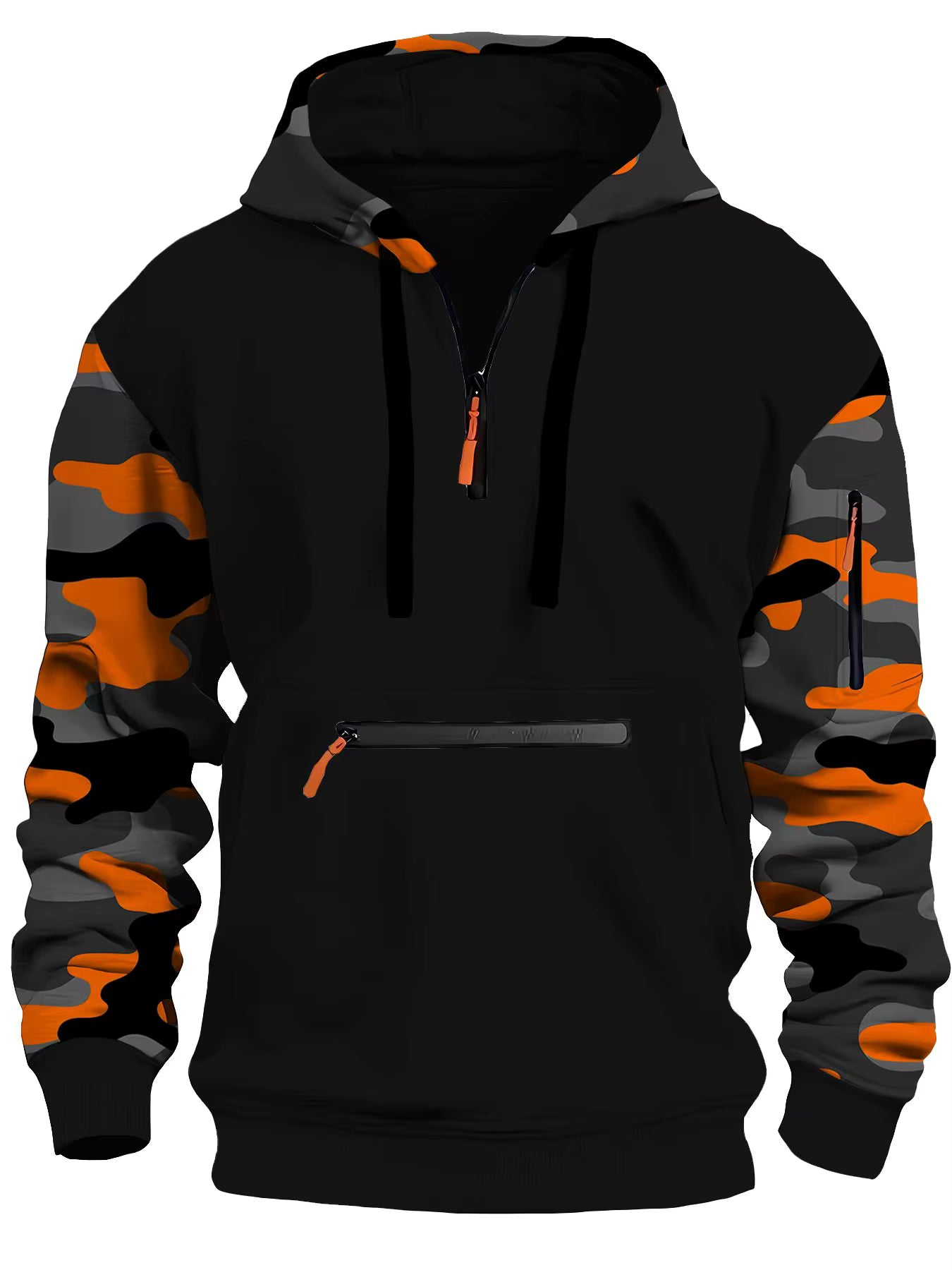Casual Camouflage Hoodie