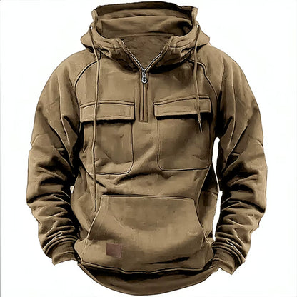 Men's Muscle Movement Workwear Style Fashion Hoodie